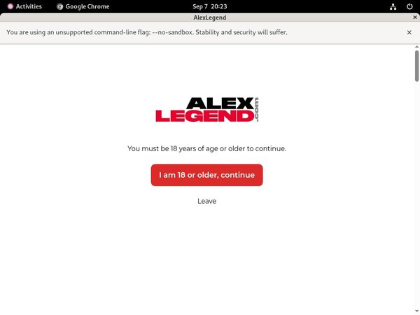 Alex Legend Account Membership Alex Legend Account Membership