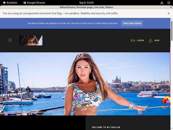 AllisonDesire Join With ClickandBuy