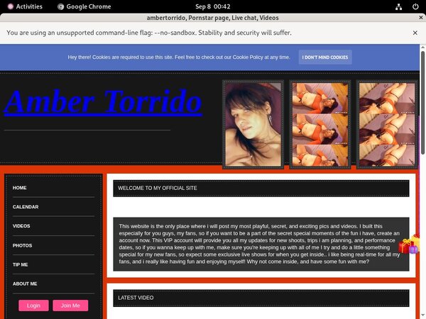 Ambertorrido Discount Join Page