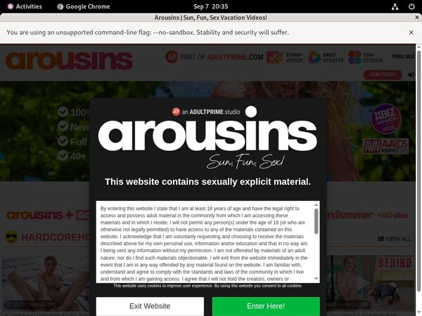 Arousins Newest