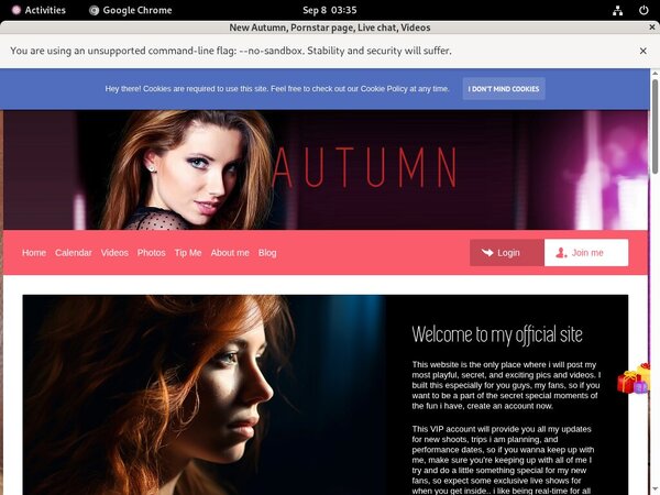 Autumn.demo.modelcentro.com One Year