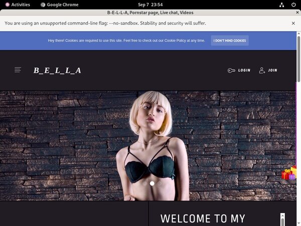 B-E-L-L-A With Amex