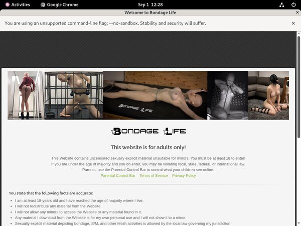 Bondagelife Order Form