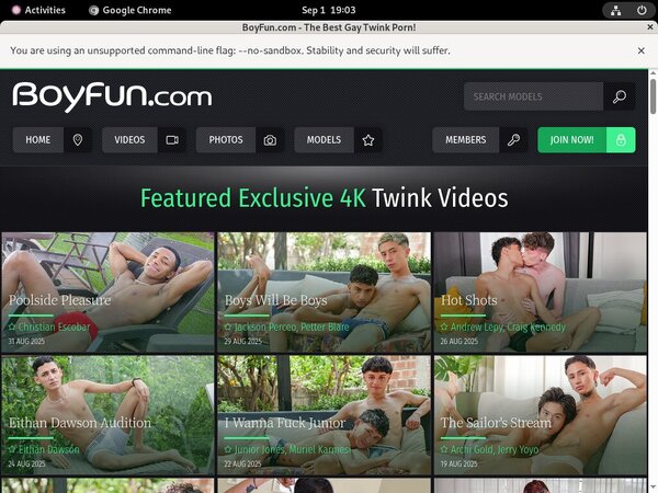 Boy Fun Account Gratis