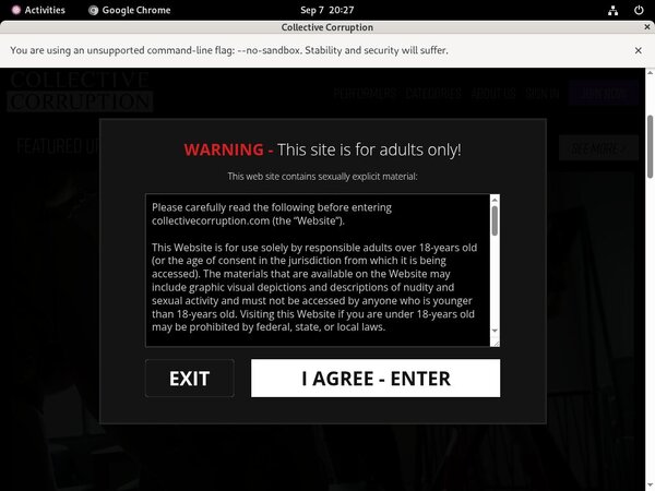 Collective Corruption Link Discount