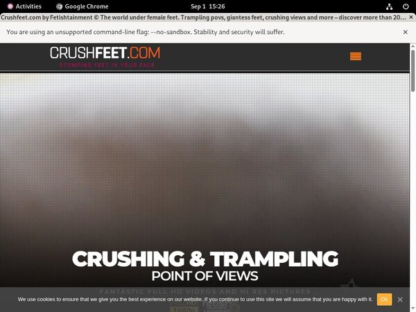 Crush Feet Passwords Forum