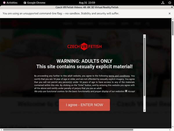 Czechvrfetish.com Sign Up Discount