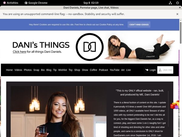 Dani Daniels Free Accounts And Passwords