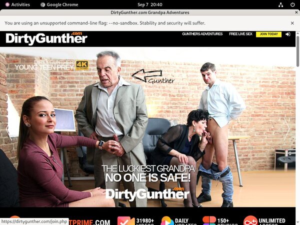 Dirtygunther Password Site
