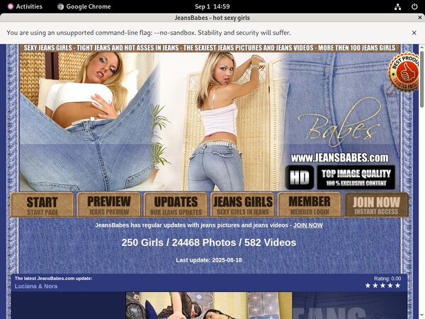 Discount Babes Jeans