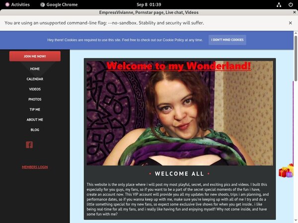 Empressvivianne.modelcentro.com Site Rip