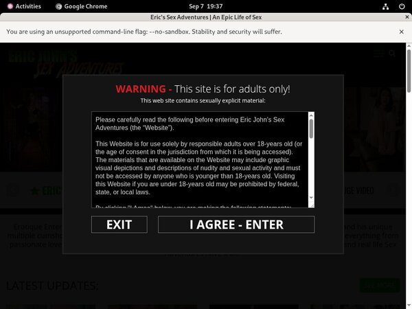 Eric Johns Adventures Casting