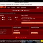 FRENCHGIRLSFEET Full Website