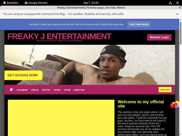 Freaky J Entertainment With Zombaio