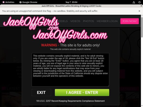 Free Acc For Jackoffgirls.com