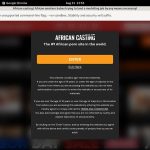 Free Account For African Casting
