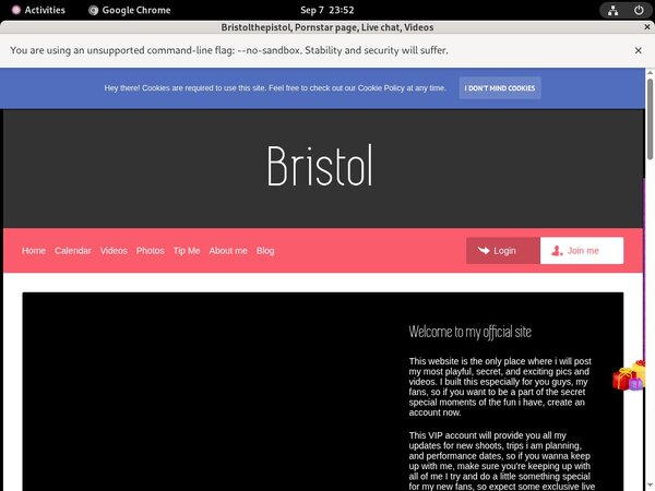 Free Account For Bristolthepistol