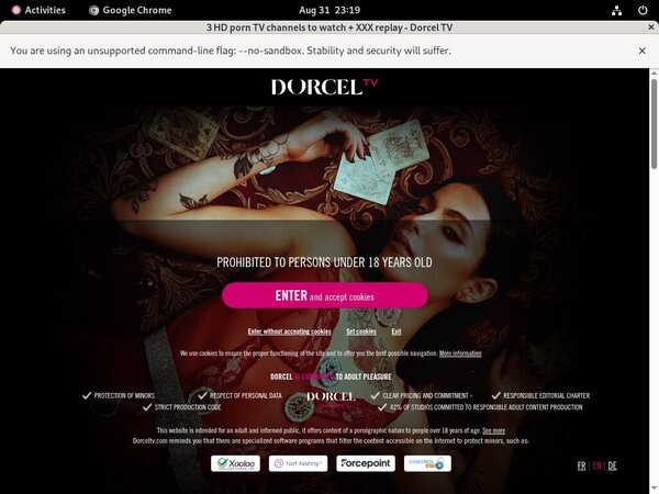 Free Account In Dorcel Tv