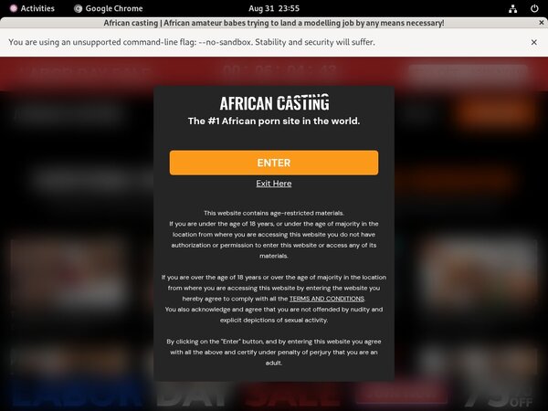 Free Africancasting.com Trial Memberships
