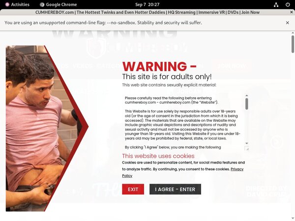 Free Cumhereboy.com Login Accounts