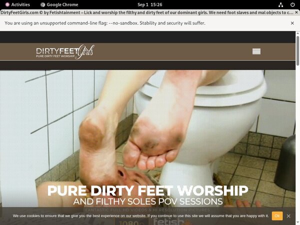 Free Dirtyfeetgirls.com Member