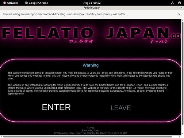 Free Fellatio Japan Account New