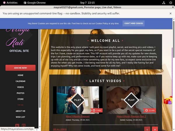 Free Mayrai03211@gmail.com Trial Memberships