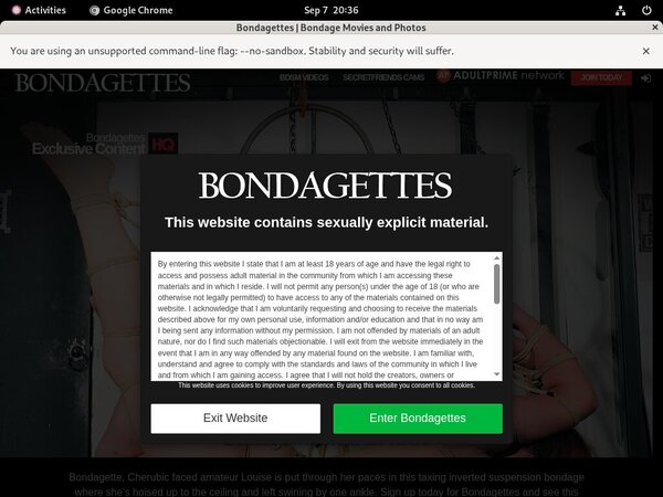 Free New Bondagettes Free New Bondagettes
