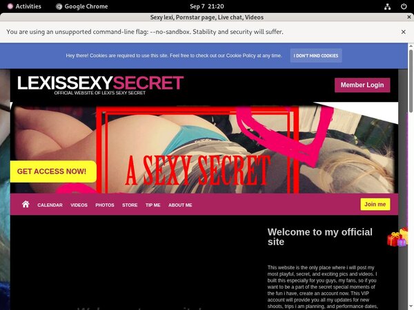 Free Pass For Sexylexi