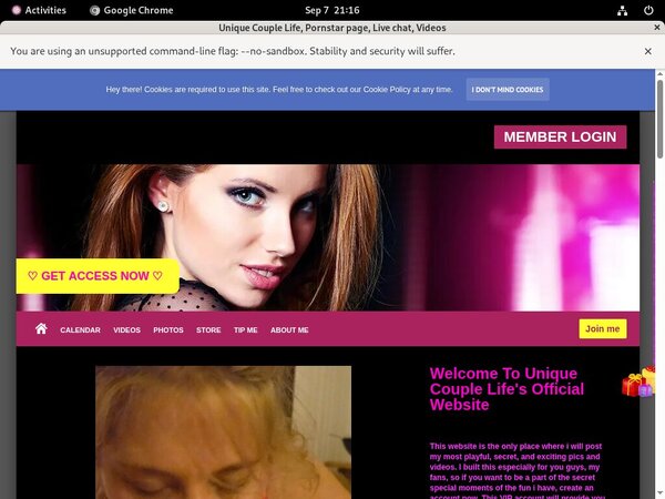 Free Premium Accounts For Uniquecouplelifecontent.com