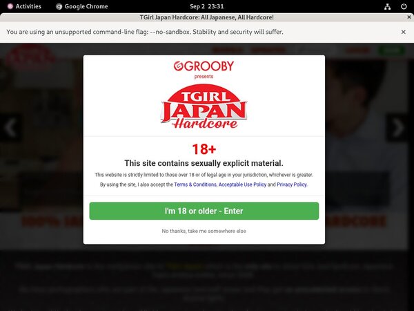 Free Tgirljapanhardcore.com Membership