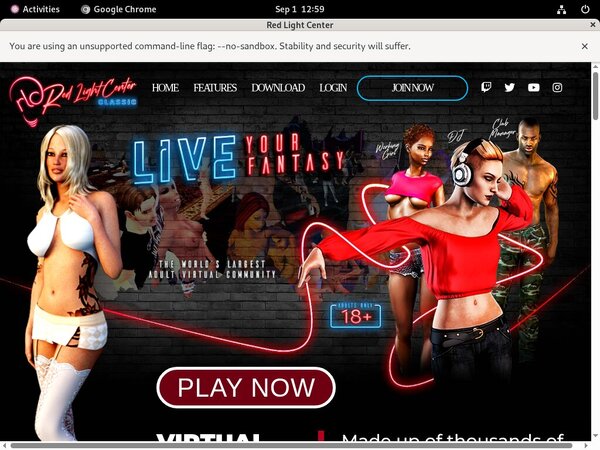 Get Free Redlightcenter.com Membership