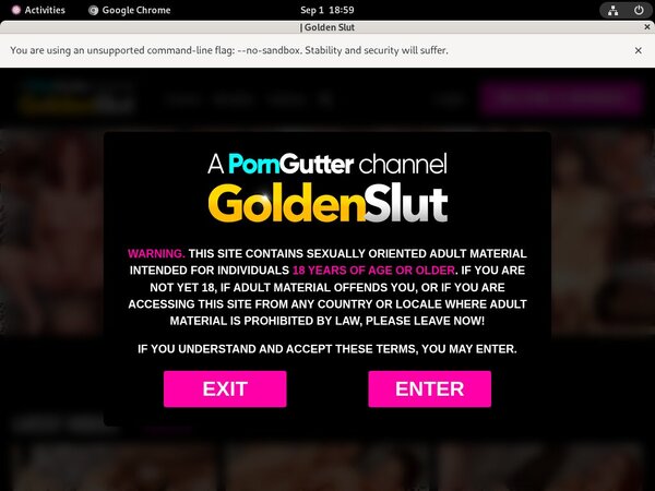 Golden Slut Account Membership