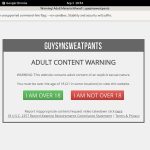 Guys In Sweatpants Passwords