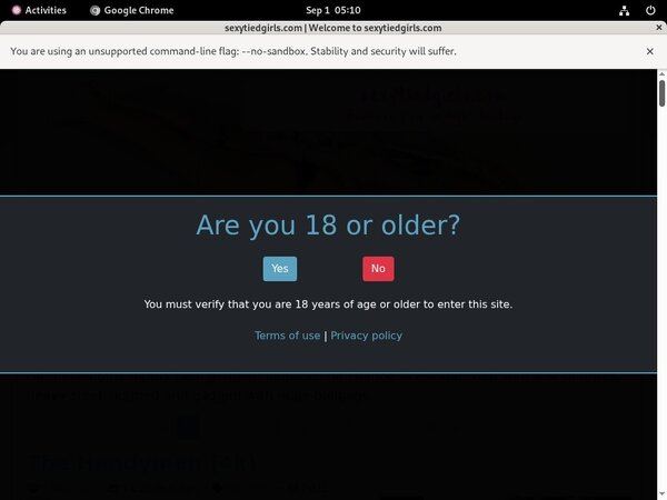 I-love-bondage.com Membership Trial