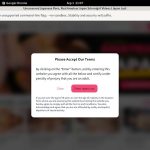 Japan Lust Sign Up Page