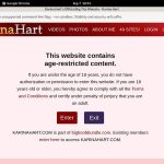 Karina Hart Account Share