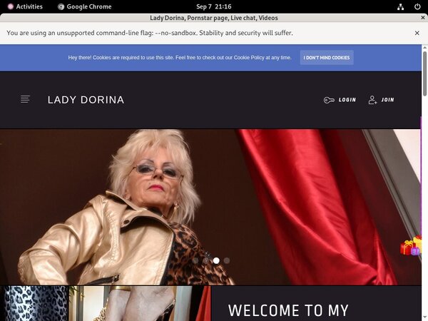 Lady Dorina Fetish