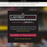 Ladyboy Vice Sign Up