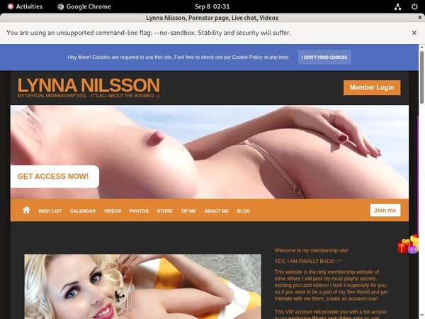 Lynna Nilsson Check Out