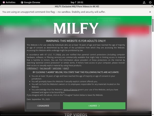 Milfy Vendo