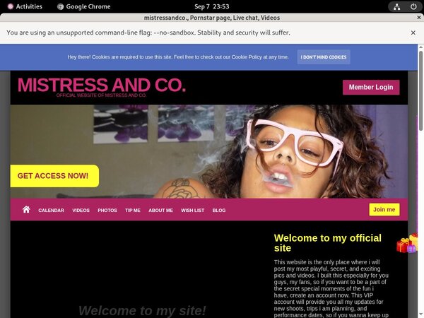 Mistressandco. User And Password