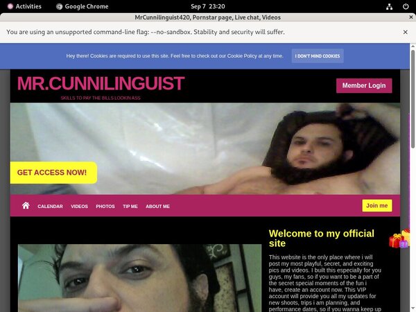 MrCunnilinguist420 Login Codes
