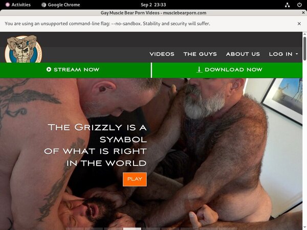 Musclebearporn Paypal Option