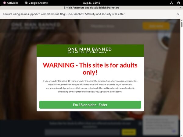 Onemanbanned.tv Free Trial Promotion