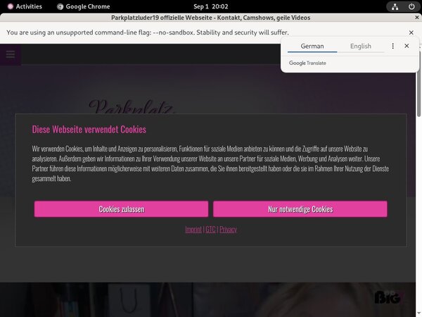 Parkplatzluder19.com Limited Promotion