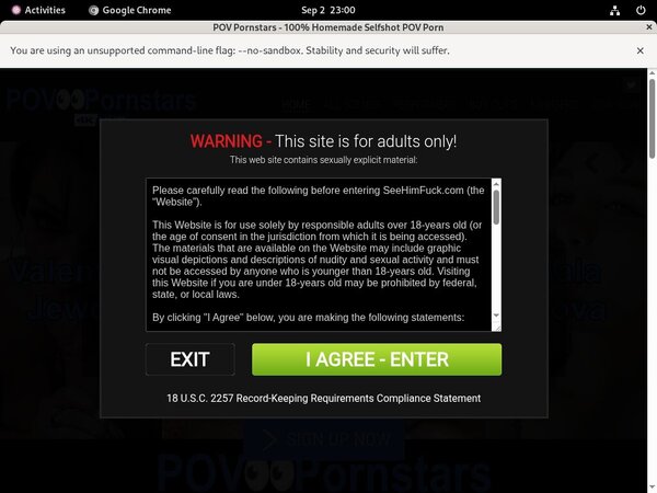Pornstars POV Membership Trial