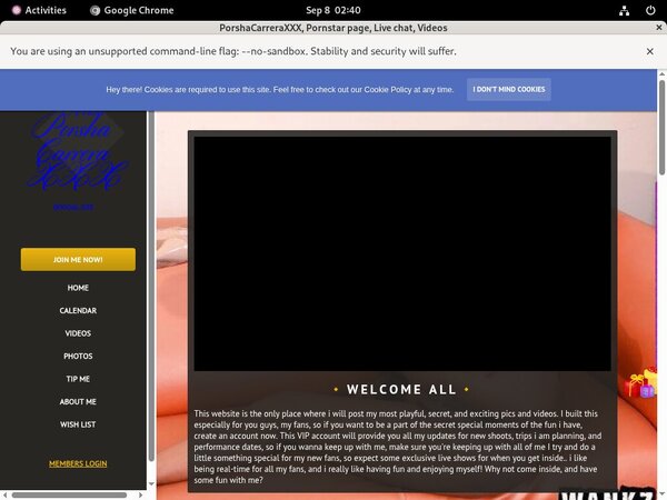 PorshaCarreraXXX Free Login And Password