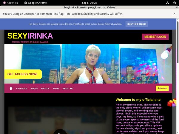 SexyIrinka Hd Sex