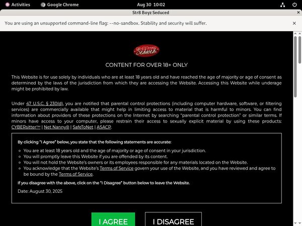 Str8 Boyz Seduced Payment Options